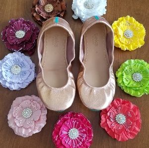 Tieks Rose Gold Glam size 8